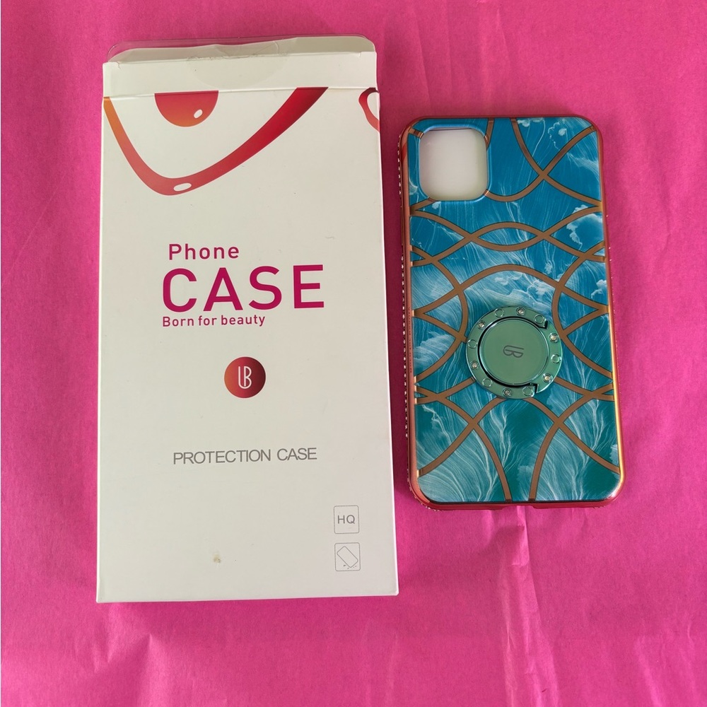 Bundle Rose gold Matte iPhone 11 Case & blue gold case - Picture 7 of 7
